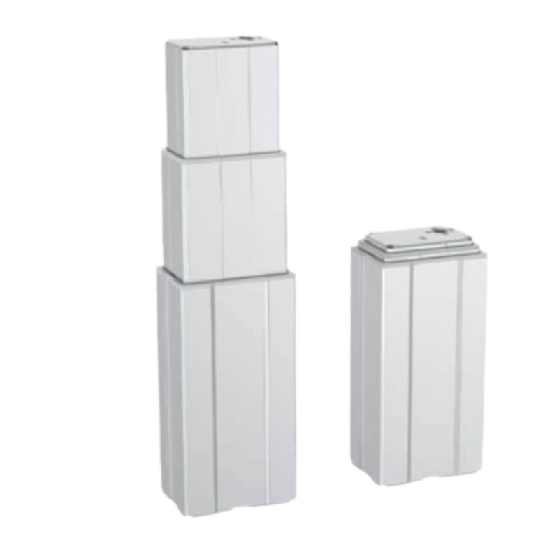 24VDC 200KG Max. Thrust 3 Stages Electric Lifting Column Remote Control System