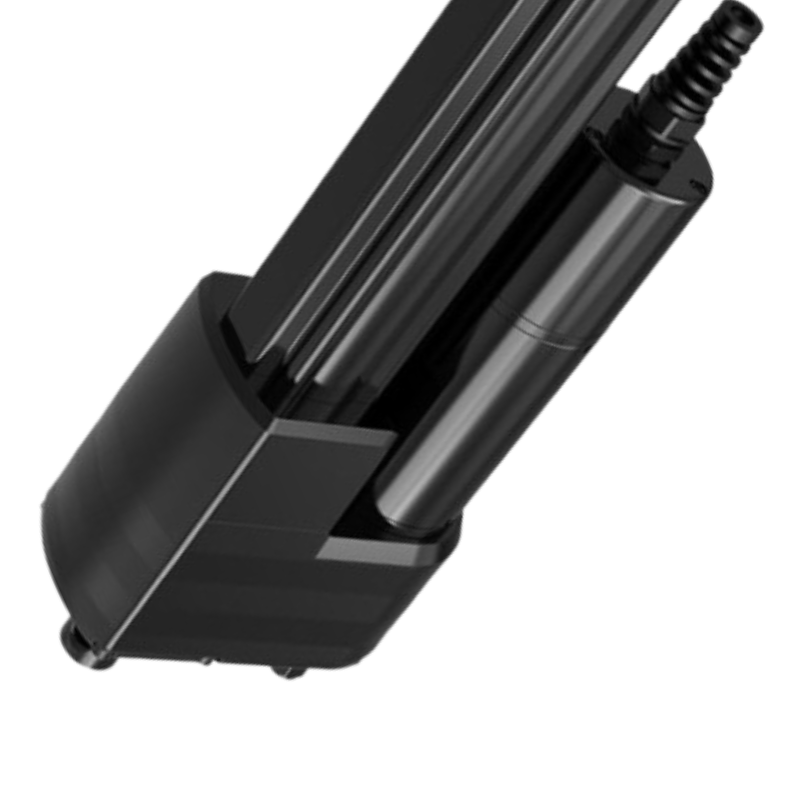 24V DC Motor Drive Electric Actuator High-Force 8kN Corrosion-proof w/ Manual Drive